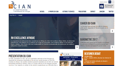 Desktop Screenshot of cian-afrique.org